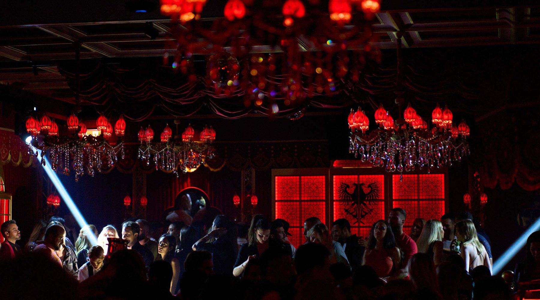 A club night at Raspoutine Dubai